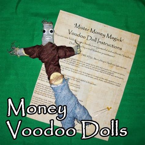 Money vodoo doll